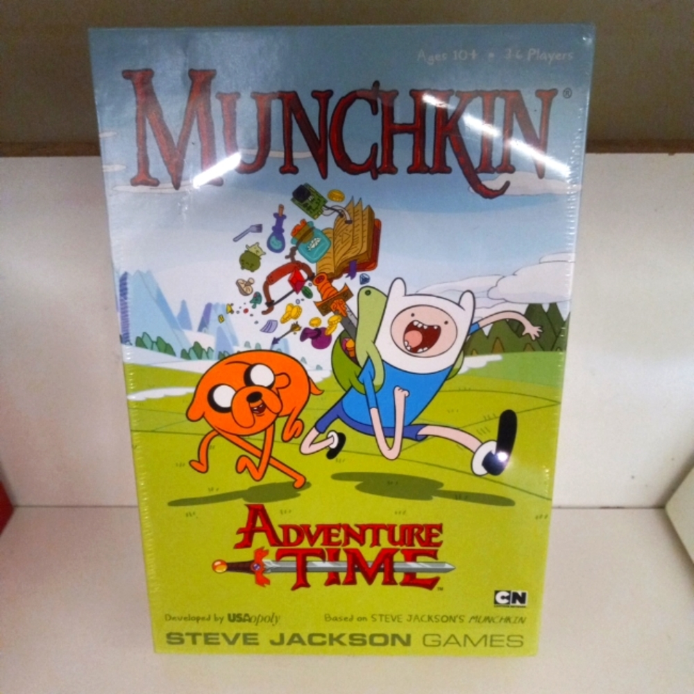Munchkin Adventure Time Board Games 2014 USAopoly Factory Sealed BRAND NEW